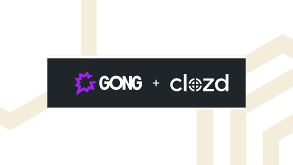 Clozd partners with Gong to give revenue teams a complete view of the sales process