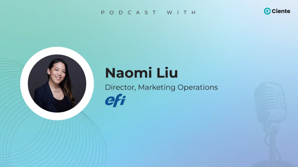 Techtalk by Ciente with Naomi Liu from EFI : EP-30 Naomi Liu