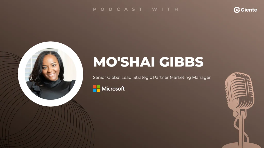 Techtalk by Ciente with Mo’Shai Gibbs from Microsoft : EP-40 MoShai Gibbs