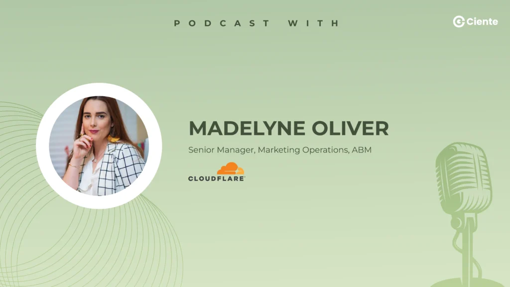 Techtalk by Ciente with Madelyne Oliver from ABM – Cloudflare : EP-49 Madelyne Oliver