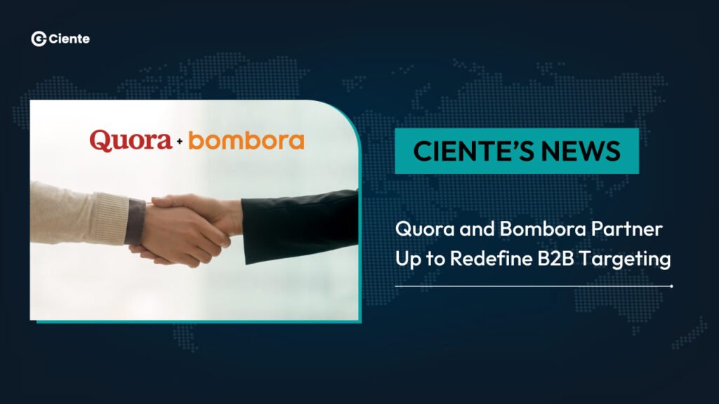 Quora and Bombora Partner Up to Redefine B2B Targeting